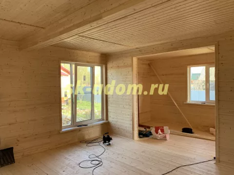 Строительство каркасного дома в деревне Новочеркасское Воскресенского района Московской области