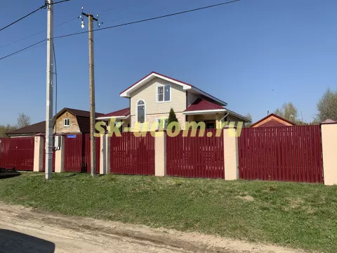 Строительство каркасного дома в деревне Новочеркасское Воскресенского района Московской области