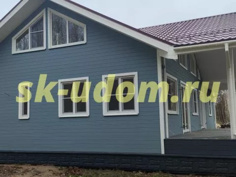 Строительство каркасного дома в с. Новодашково Некрасовского района Ярославской области