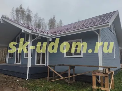 Строительство каркасного дома в с. Новодашково Некрасовского района Ярославской области