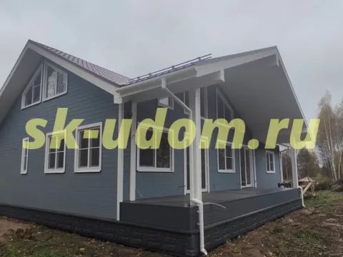 Строительство каркасного дома в с. Новодашково Некрасовского района Ярославской области