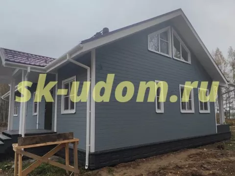 Строительство каркасного дома в с. Новодашково Некрасовского района Ярославской области
