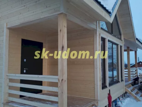 Строительство каркасного дома в п. Бавлены Кольчугинского района Владимирской области