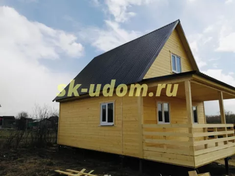 Строительство дачного каркасного дома в д. Паддубки Кольчугинского района Владимирской области