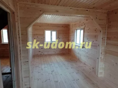 Строительство дачного каркасного дома в д. Паддубки Кольчугинского района Владимирской области