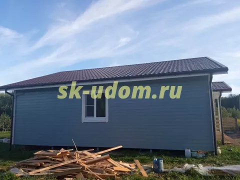 Строительство каркасного дома в с. Панфилово Муромского района Владимирской области