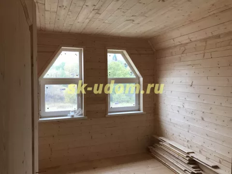 Строительство каркасного дома в Пушкинском районе Московской области