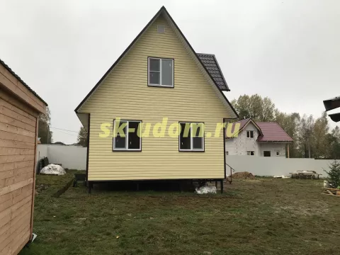 Строительство каркасного дома в Пушкинском районе Московской области