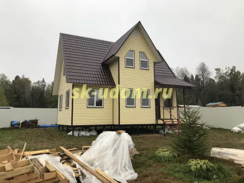 Строительство каркасного дома в Пушкинском районе Московской области