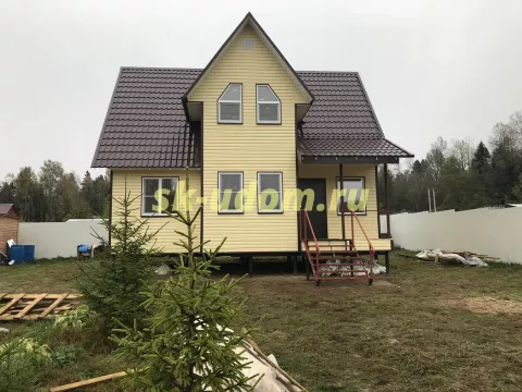 Строительство каркасного дома в Пушкинском районе Московской области