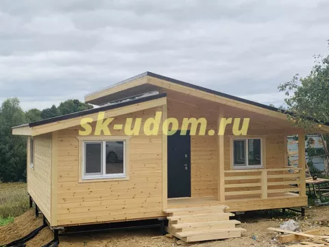 Строительство каркасного дома в д. Павловское Венёвского района Тульской области