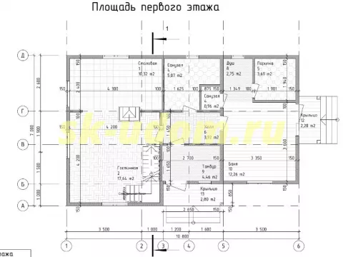 Строительство каркасного дома в д. Перебор Собинского района Владимирской области