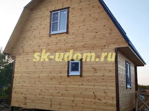 Строительство каркасного дома в д. Петряево Навашинского района Нижегородское области