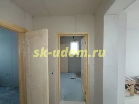 Строительство каркасного дома в д. Пикино Солнечногорского района Московской области