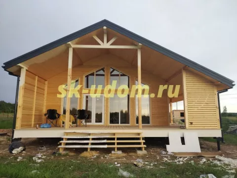 Строительство каркасного дома в ДНП Полесье Раменского городского округа Московской области