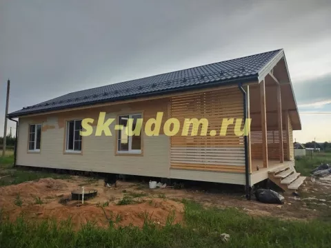 Строительство каркасного дома в ДНП Полесье Раменского городского округа Московской области