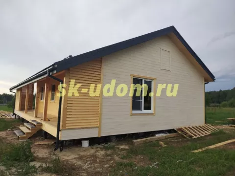Строительство каркасного дома в ДНП Полесье Раменского городского округа Московской области