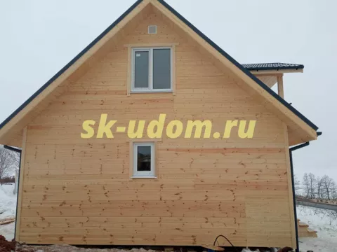 Строительство каркасного дома в с. Порецкое Суздальского района Владимирской области