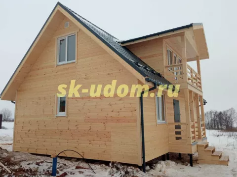 Строительство каркасного дома в с. Порецкое Суздальского района Владимирской области