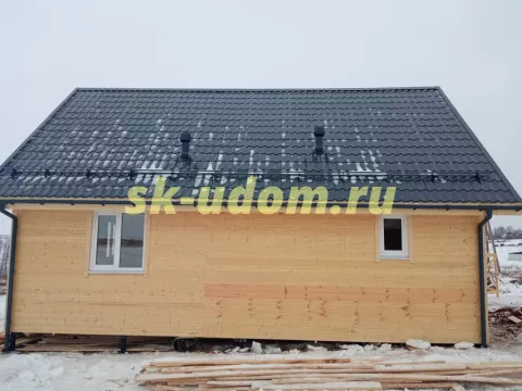 Строительство каркасного дома в с. Порецкое Суздальского района Владимирской области