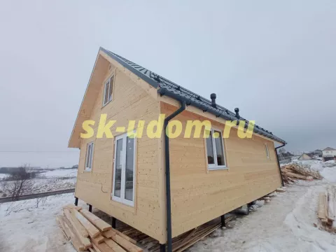 Строительство каркасного дома в с. Порецкое Суздальского района Владимирской области