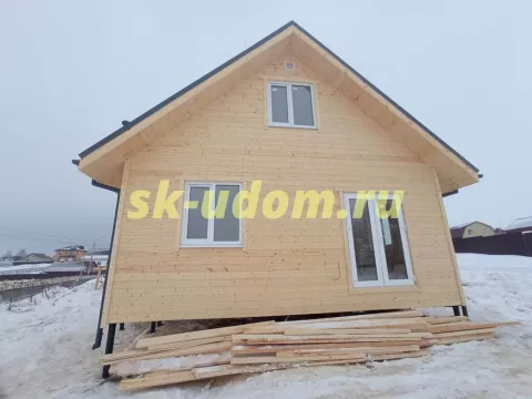 Строительство каркасного дома в с. Порецкое Суздальского района Владимирской области