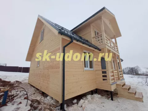 Строительство каркасного дома в с. Порецкое Суздальского района Владимирской области