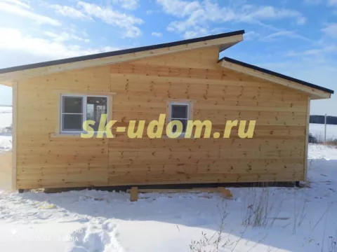 Строительство каркасного дома в п. Прибрежный парк Коломенского района Московской области