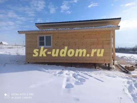 Строительство каркасного дома в п. Прибрежный парк Коломенского района Московской области