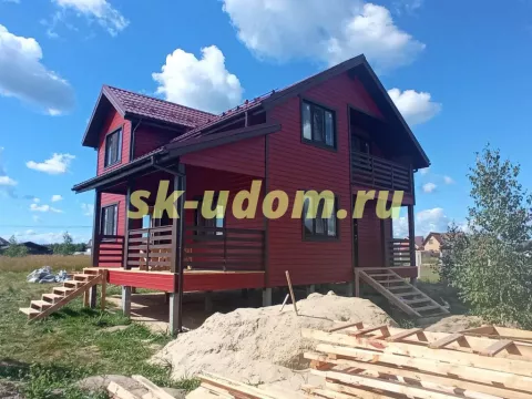 Строительство каркасного дома в д. Грибово Петушинского района Владимирской области
