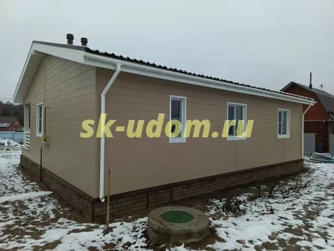 Строительство каркасного дома в п. Приозёрские дачи Владимирской области