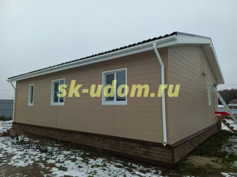 Строительство каркасного дома в п. Приозёрские дачи Владимирской области