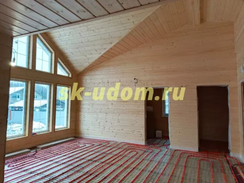 Строительство каркасного дома в п. Приозёрские дачи Владимирской области