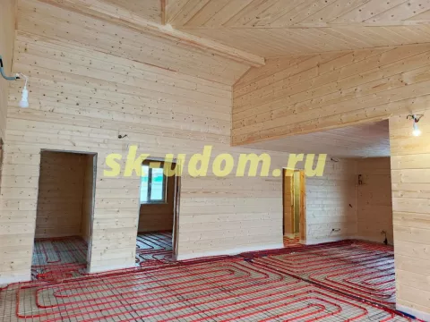 Строительство каркасного дома в п. Приозёрские дачи Владимирской области