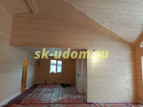 Строительство каркасного дома в п. Приозёрские дачи Владимирской области