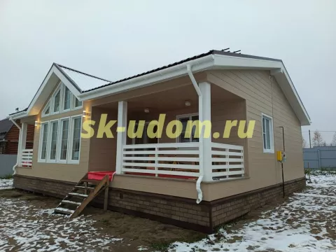 Строительство каркасного дома в п. Приозёрские дачи Владимирской области