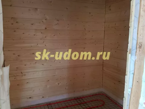Строительство каркасного дома в п. Приозёрские дачи Владимирской области