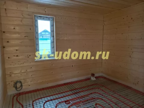 Строительство каркасного дома в п. Приозёрские дачи Владимирской области