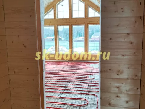 Строительство каркасного дома в п. Приозёрские дачи Владимирской области