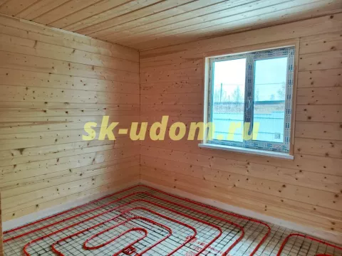 Строительство каркасного дома в п. Приозёрские дачи Владимирской области