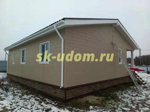 Строительство каркасного дома в п. Приозёрские дачи Владимирской области