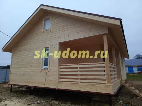 Строительство каркасного дома в д. Раменье Владимирской области