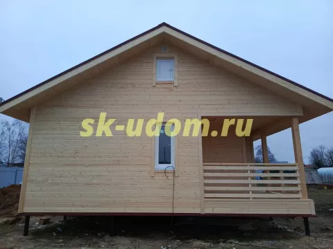 Строительство каркасного дома в д. Раменье Владимирской области