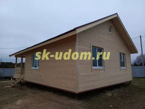 Строительство каркасного дома в д. Раменье Владимирской области