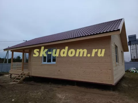 Строительство каркасного дома в д. Раменье Владимирской области