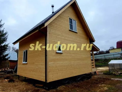 Строительство каркасного дома в СНТ Родник-2 Каширского района Московской области