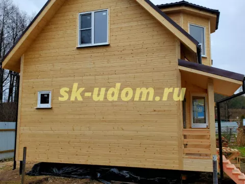 Строительство каркасного дома в СНТ Родник-2 Каширского района Московской области