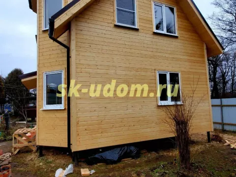 Строительство каркасного дома в СНТ Родник-2 Каширского района Московской области