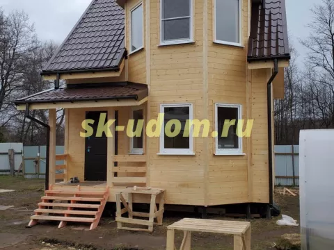 Строительство каркасного дома в СНТ Родник-2 Каширского района Московской области