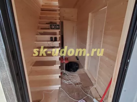 Строительство каркасного дома в СНТ Родник-2 Каширского района Московской области
